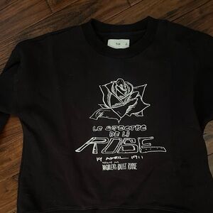 Black TNA aritzia Sweatshirt